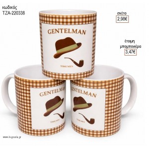 GENTLEMAN ΚΑΡΩ ΚΟΥΠΑ για μπομπονιέρες γούρι δώρο ΤΖΑ-220338 2.98€!!!