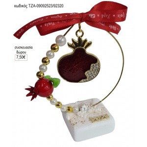 ΡΟΔΙ ΜΕ ΣΤΡΑΣ ΣΕ ΚΥΚΛΟ ΜΕ ΡΟΔΙ ΠΑΝΩ ΣΕ ΒΟΤΣΑΛΟ για γούρι δώρο ΤΖΑ-09092523/92320 7.50€!!!