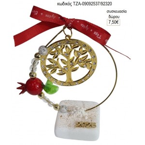 ΔΕΝΤΡΟ ΜΕ ΣΤΡΑΣ ΣΕ ΚΥΚΛΟ ΜΕ ΡΟΔΙ ΠΑΝΩ ΣΕ ΒΟΤΣΑΛΟ για γούρι δώρο ΤΖΑ-09092537/92320 7.50€!!!