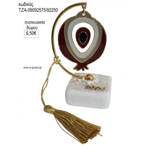 ΡΟΔΙ ΜΑΤΙ ΚΟΚΚΙΝΟ ΓΚΡΙ ΣΕ ΗΜΙΚΥΚΛΙΟ ΠΑΝΩ ΣΕ ΒΟΤΣΑΛΟ για γούρι δώρο ΤΖΑ-09092575/92250 6.50€!!!