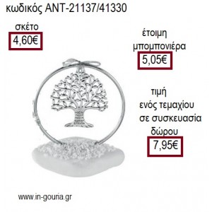 ΔΕΝΤΡΟ ΕΥΧΩΝ ΜΕΣΑ ΣΕ ΚΥΚΛΟ ΕΠΑΡΓΥΡΑ ΠΑΝΩ ΣΕ ΒΟΤΣΑΛΟ για γούρι ΑΝΤ-21137/41330 7.95€!!!