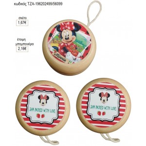 ΜΙΝΥ MINNIE ΞΥΛΙΝΟ ΓΙΟ ΓΙΟ για μπομπονιέρες γούρι δώρο ΤΖΑ-196202499/56099 1.67€!!!