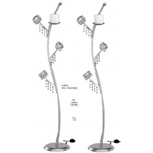 ΚΗΡΟΣΤΑΤΗΣ ΓΑΜΟΥ ΑΣΗΜΙ ΜΕ ΓΥΑΛΙΝΑ NOV-1102/419400 176.00€!!!