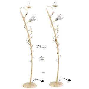 ΦΩΤΙΣΤΙΚΟ ΓΑΜΟΥ ΧΡΥΣΟ ΜΕ ΣΤΡΙΦΤΗ ΒΕΡΓΑ ΜΕ ΓΥΑΛΙΝΟ ΚΡΙΝΟ NOV-1113/387200 152.00€!!!