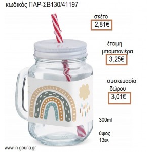 ΟΥΡΑΝΙΟ ΤΟΞΟ ΜΕ ΑΥΤΟΚΟΛΛΗΤΟ ΓΥΑΛΙΝΗ ΚΟΥΠΑ για μπομπονιέρες - γούρια ΠΑΡ-ΣΒ130/41197 2.81€!!!