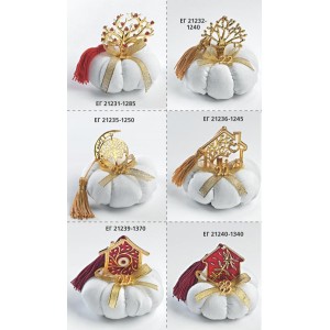 ΓΟΥΡΙΑ ΥΦΑΣΜΑΤΙΝΕΣ ΚΟΛΟΚΥΘΕΣ ΧΕΙΡΟΠΟΙΗΤΕΣ ΜΕ ΜΕΤΑΛΛΙΚΑ ΕΠΙΧΡΥΣΑ  ΣΕΛΙΔΑ 39