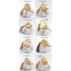 ΓΟΥΡΙΑ ΥΦΑΣΜΑΤΙΝΕΣ ΚΟΛΟΚΥΘΕΣ ΧΕΙΡΟΠΟΙΗΤΕΣ ΜΕ ΜΕΤΑΛΛΙΚΑ ΕΠΙΧΡΥΣΑ ΣΕΛΙΔΑ 39