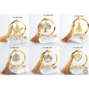 ΓΟΥΡΙΑ ΒΟΤΣΑΛΑ ΜΕ ΚΥΚΛΟ ΜΕ ΕΠΙΧΡΥΣΑ ΣΤΟΙΧΕΙΑ ΣΕΛΙΔΑ 45