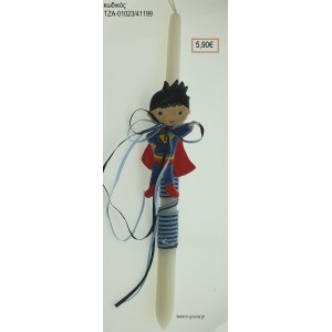 ΣΟΥΠΕΡΜΑΝ SUPERMAN ΠΑΣΧΑΛΙΝΗ ΛΑΜΠΑΔΑ ΧΕΙΡΟΠΟΙΗΤΗ ΜΕ ΚΕΡΑΜΙΚΟ ΔΙΑΚΟΣΜΗΤΙΚΟ ΚΑΙ ΚΟΡΔΟΝΙΑ - ΚΟΡΔΕΛΕΣ ΤΖΑ-01023/41199 5.90€!!!!