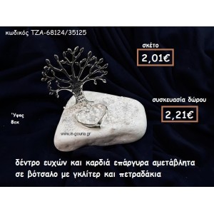 ΔΕΝΤΡΟ ΕΥΧΩΝ ΚΑΙ ΚΑΡΔΙΑ ΕΠΑΡΓΥΡΑ ΣΕ ΒΟΤΣΑΛΟ ΓΙΑ ΓΟΥΡΙ-ΔΩΡΟ ΤΖΑ-68124/35125