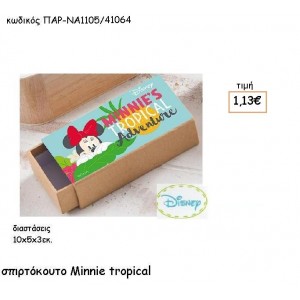 MINNIE TROPICAL ΣΠΙΡΤΟΚΟΥΤΟ για δώρα πάρτυ , εορτών , γενεθλίων  ΠΑΡ-ΝΑ1105/41064