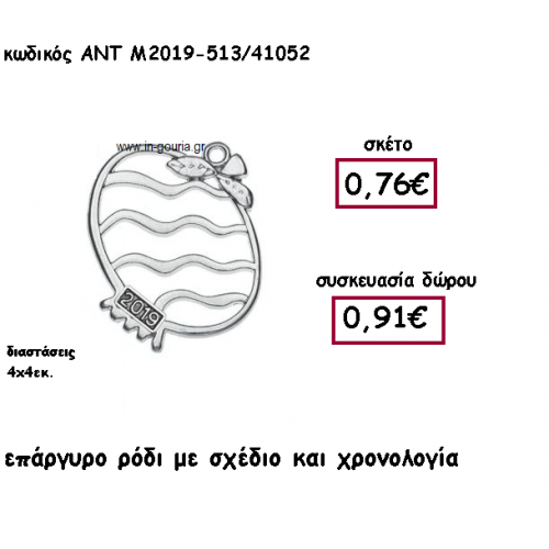 ΡΟΔΙ ΕΠΑΡΓΥΡΟ ΣΧΕΔΙΟ ΡΙΓΕΣ ΚΑΙ ΧΡΟΝΟΛΟΓΙΑ ΓΙΑ ΓΟΥΡΙ-ΔΩΡΟ ΑΝΤ-Μ2019-513/41052