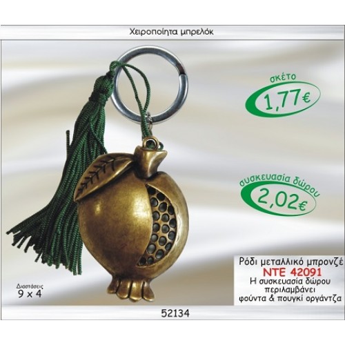 ΡΟΔΙ ΜΕΤΑΛΛΙΚΟ ΜΠΡΟΝΖΕ ΜΠΡΕΛΟΚ ΓΟΥΡΙ 2015